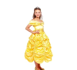 Disfraz de Princesa Amarilla de Cuento para niña