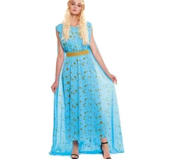 Outlet Disfraz de Princesa del Dragón Azul para mujer