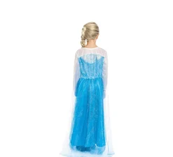 Disfraz de Princesa del Hielo Azul para niña