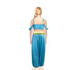 Discount Disfraz de Princesa Árabe azul para niña