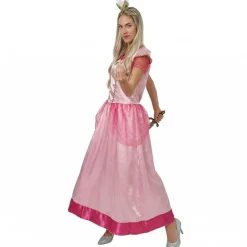 Disfraz de Princesa Rosa con Diadema Adulto