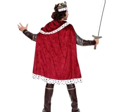 Disfraz de Rey de Guerreros Medieval para hombre