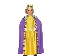 New Disfraz de Rey Mago Amarillo para niño