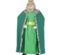 Best Disfraz de Rey Mago Verde para hombre