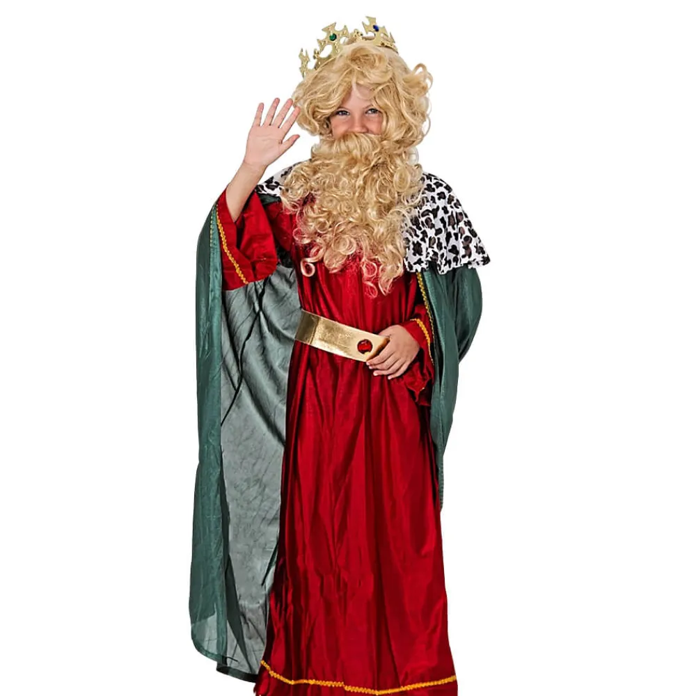 Online Disfraces Lucero Disfraz de Rey Melchor Infantil