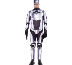 Disfraz de Robot Killer Plateado para hombre