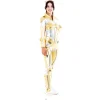Disfraz de Robot Woman Estelar Dorado para mujer