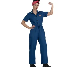 Disfraz de Rosie la Remachadora Clásica para mujer