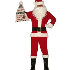 Clearance Disfraz de Santa Claus para hombre