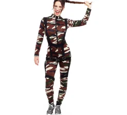 Online Disfraz de Soldado Fuerzas Especiales de Camuflaje para mujer