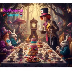 Disfraz de Sombrerero Loco Adulto – Traje de Fantasía con Sombrero y Lazo