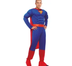 Disfraz de Super Héroe Kriptoniano para hombre