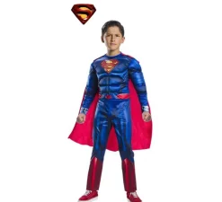 Sale Disfraz de Superman Black Line Deluxe para niño