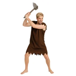 Disfraz de Troglodita Adulto – Túnica Prehistórica Tacto Suave
