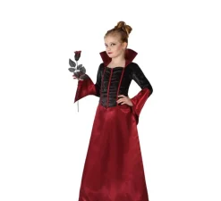 Sale Disfraz de Vampiresa con Cuello para niña