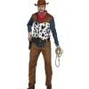 Best Disfraz de Vaquero Clásico con chaleco para hombre