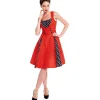 Disfraz de Vestido Rockabilly Años 50 para mujer