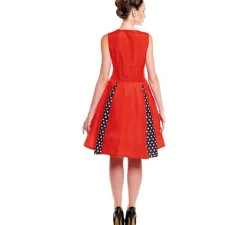 Disfraz de Vestido Rockabilly Años 50 para mujer