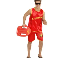 Disfraz de Vigilante de la Playa o Socorrista para hombre