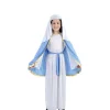 Disfraz de Virgen María con capa para niña