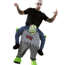 New Disfraz de Zombie a hombros de Zombie para adultos