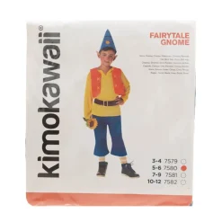Kimokawaii Disfraz Duende de Cuento de Hadas Amarillo