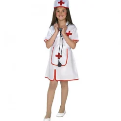 Disfraz Enfermera Infantil con gorro