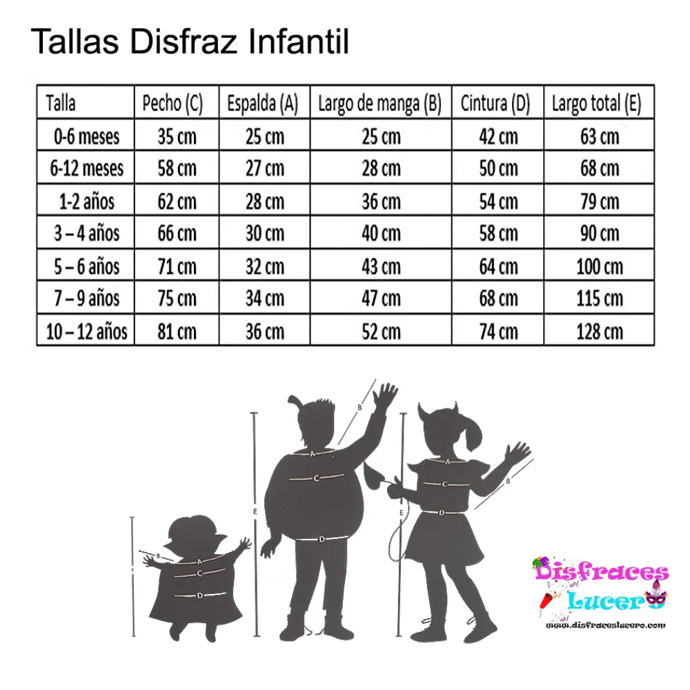 Best Disfraces Lucero Disfraz Estrella de Belén Dorada Infantil