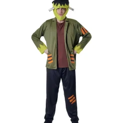 Disfraz Frankenstein Adulto Hombre Kit Monstruo Verde