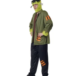 Disfraz Frankenstein Adulto Hombre Kit Monstruo Verde