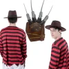 Disfraz Freddy Krueger para Hombre Adulto - Camisa, Garra y Sombrero
