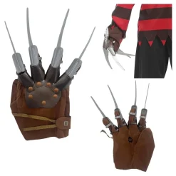 Disfraz Freddy Krueger para Hombre Adulto - Camisa, Garra y Sombrero