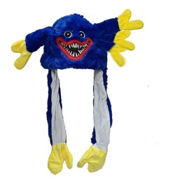 Disfraz Gorro Peluche Huggy Wuggy.