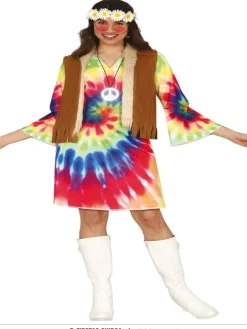 Clearance Fiestas Guirca Disfraz hippie