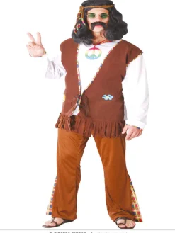 Clearance Fiestas Guirca Disfraz hippie flower
