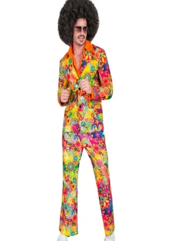 Hot Widmann Disfraz Hombre Moda Años 60 Peace & love