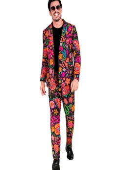 Best Widmann Disfraz Hombre Traje de Moda Hippie Suit