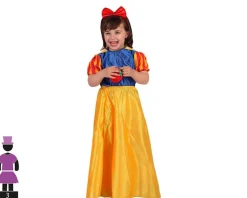 Disfraz infantil niña Princesa de las Nieves - Talla 3-4 años