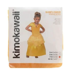 Disfraz Infantil Princesa Girasol Amarillo