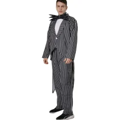 Online Kebedo Moda Disfraz Jack Skellington Hombre Traje Rey Calabaza