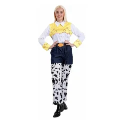 New Kebedo Moda Disfraz Jessie la Vaquera Traje Cowgirl Amiga de Woody Sheriff para Mujer Adulto