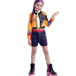 Disfraz K-Pop para Niña Cantante estilo urbano 3 piezas Tallas 4-12 años