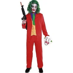 Disfraz Mad Clow Joker Adulto.