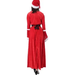Disfraz Mamá Noel Terciopelo Rojo