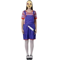 Hot Kebedo Moda Disfraz Muñeca Malvada Mujer Adulta Estilo Novia de Chucky