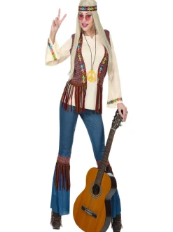 Disfraz mujer hippie