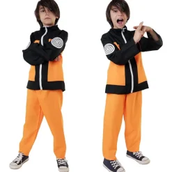 Disfraz Ninja para Niño - Traje Naruto Uzumaki de Anime