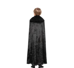 Disfraz o Capa de Caballero Nieve Oscuro Medieval para niño