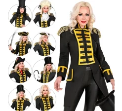 Disfraz o Chaqueta de Frac Black Parade para mujer
