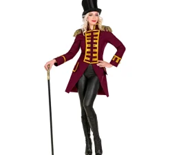 Discount Disfraz o Chaqueta de Frac Burgundy Parade para mujer